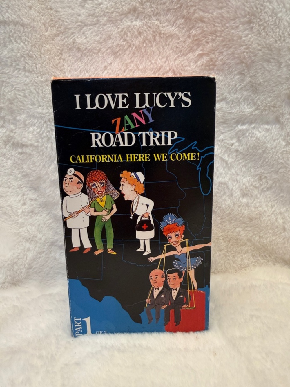 Vintage 1992 I Love Lucy VHS Set – Original Box – Classic TV Collectible